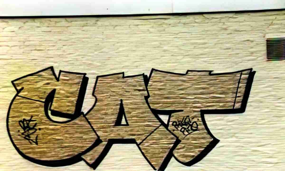 Street Art 1220 1196 GRAFFITI A4 Photo Print