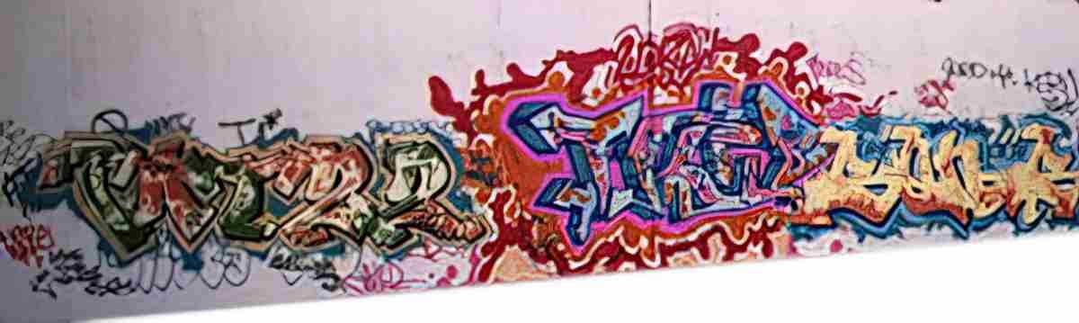 Street Art 1223 1199 GRAFFITI A4 Photo Print