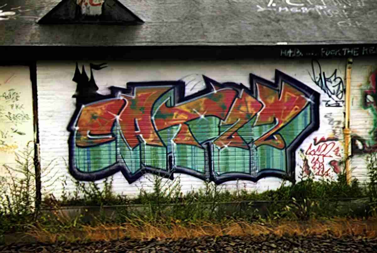 Street Art 1227 1203 GRAFFITI A4 Photo Print