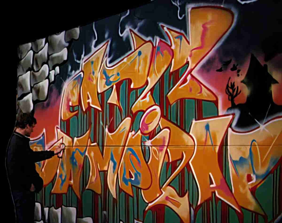 Street Art 1233 1209 GRAFFITI A4 Photo Print