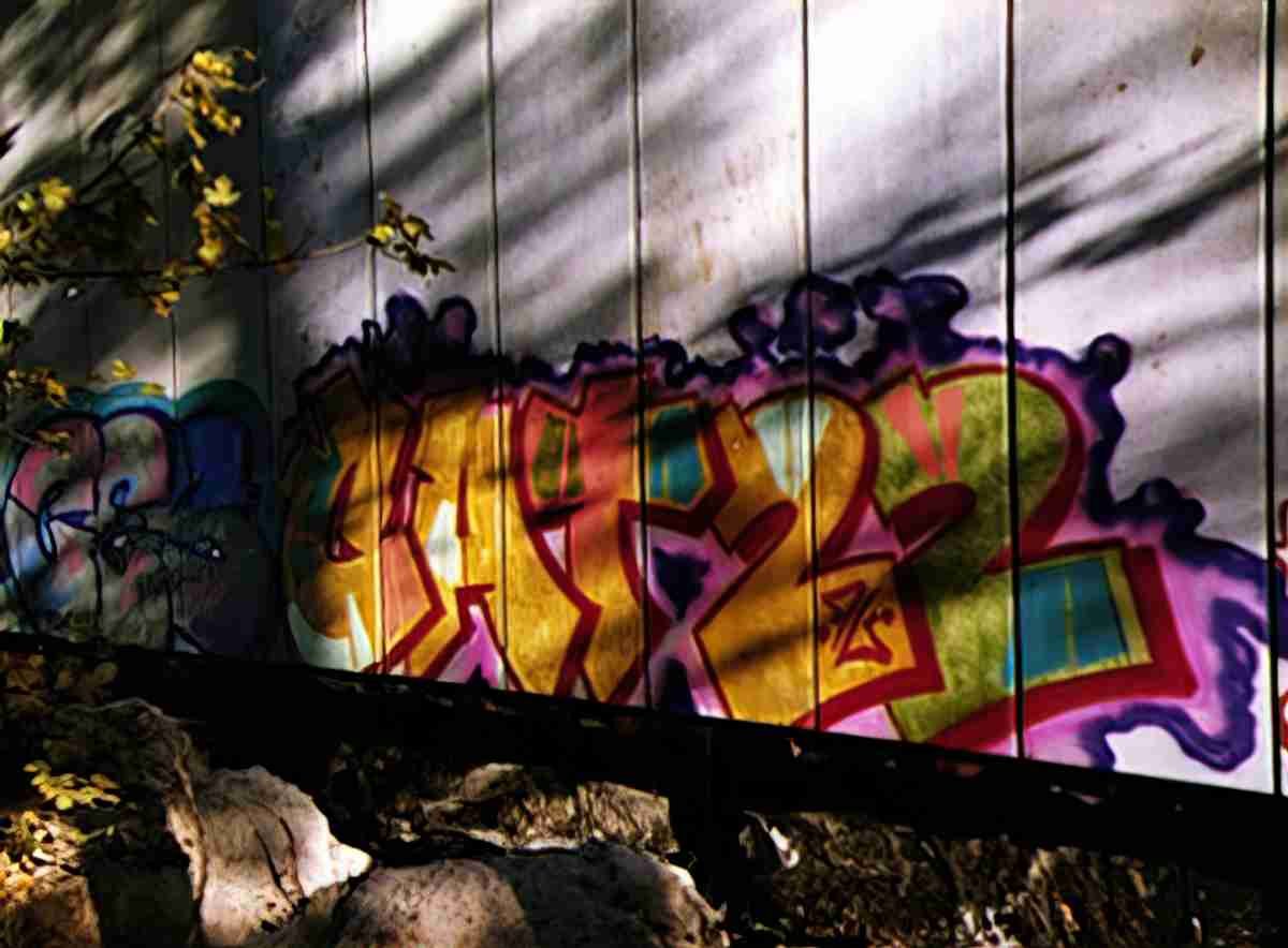 Street Art 1234 1210 GRAFFITI A4 Photo Print