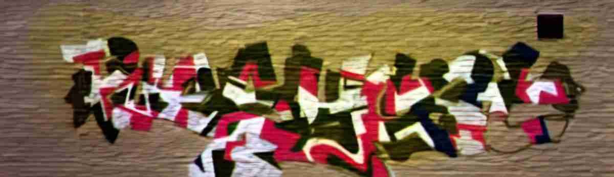 Street Art 1237 1213 GRAFFITI A4 Photo Print