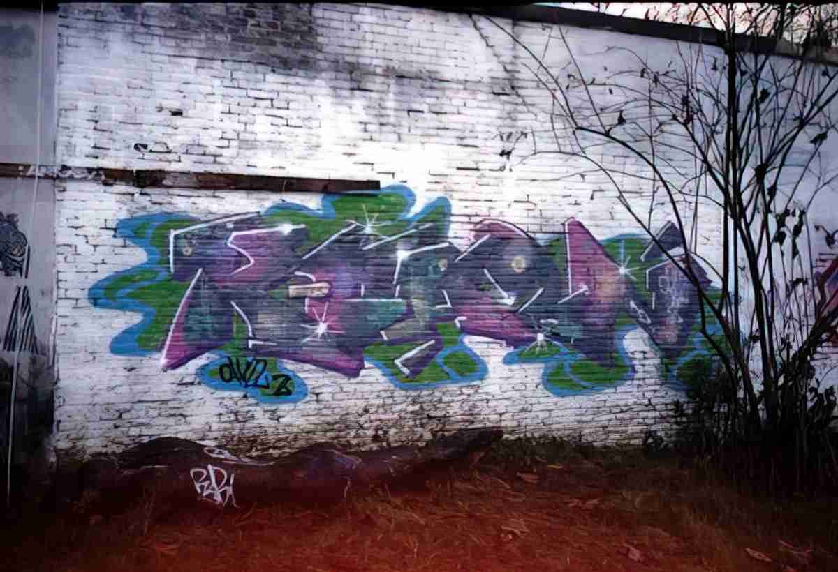 Street Art 1240 1216 GRAFFITI A4 Photo Print