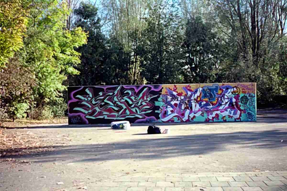 Street Art 1242 1218 GRAFFITI A4 Photo Print