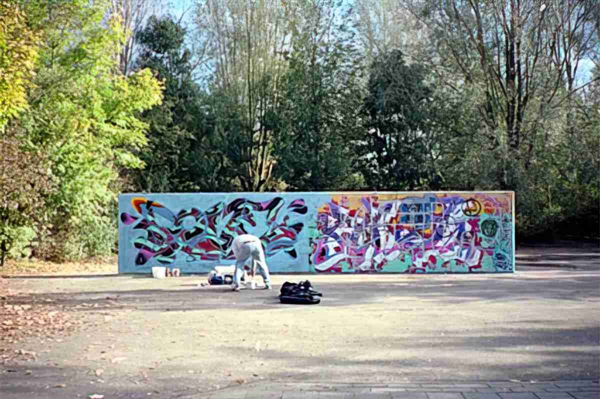 Street Art 1243 1219 GRAFFITI A4 Photo Print
