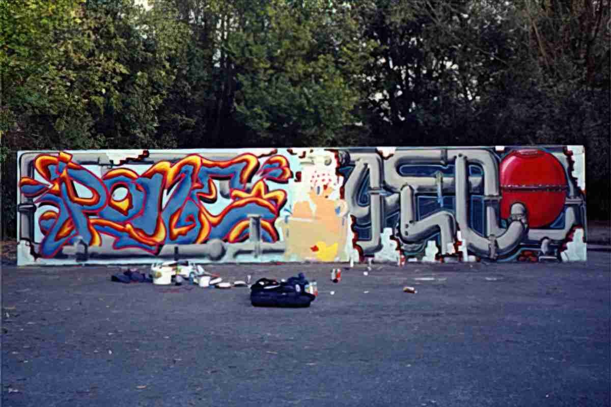 Street Art 1248 1224 GRAFFITI A4 Photo Print