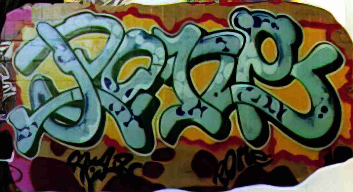 Street Art 1251 1227 GRAFFITI A4 Photo Print