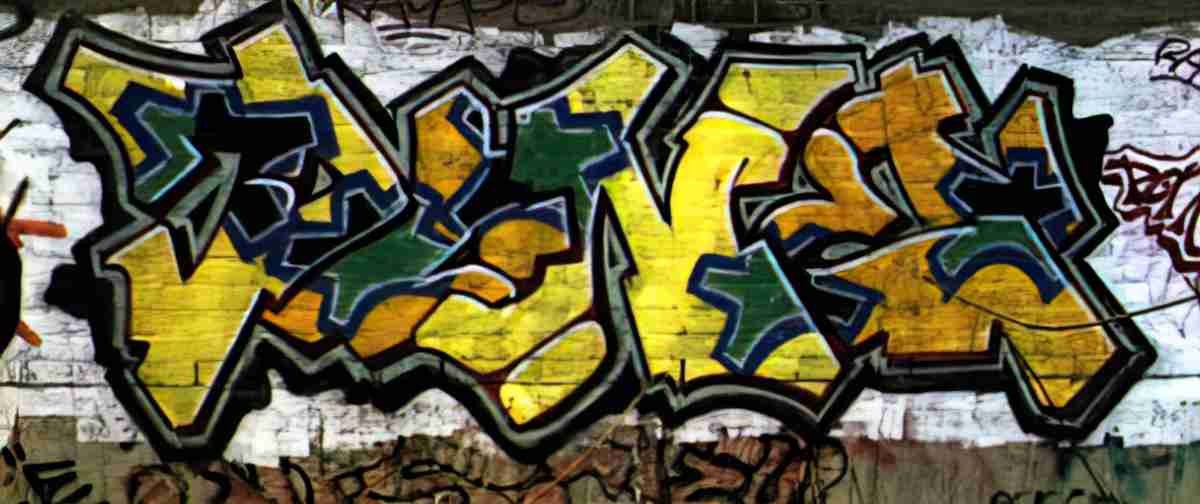 Street Art 1256 1232 GRAFFITI A4 Photo Print