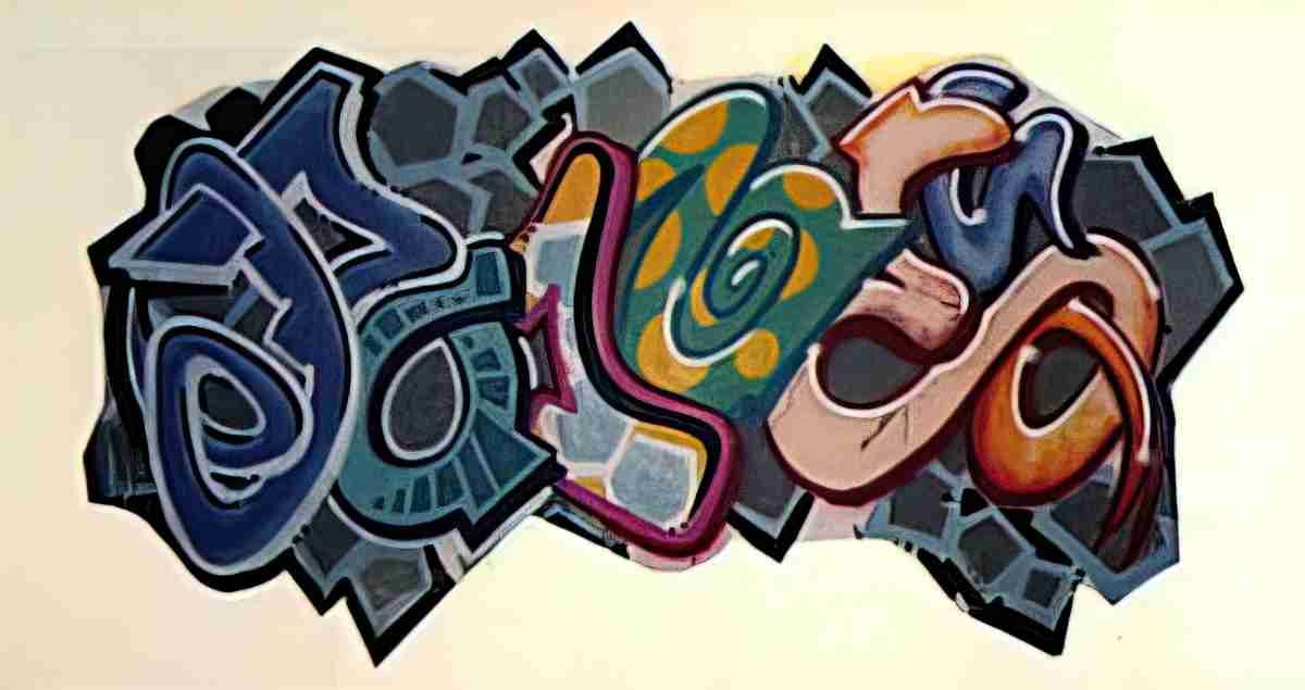 Street Art 1260 1236 GRAFFITI A4 Photo Print