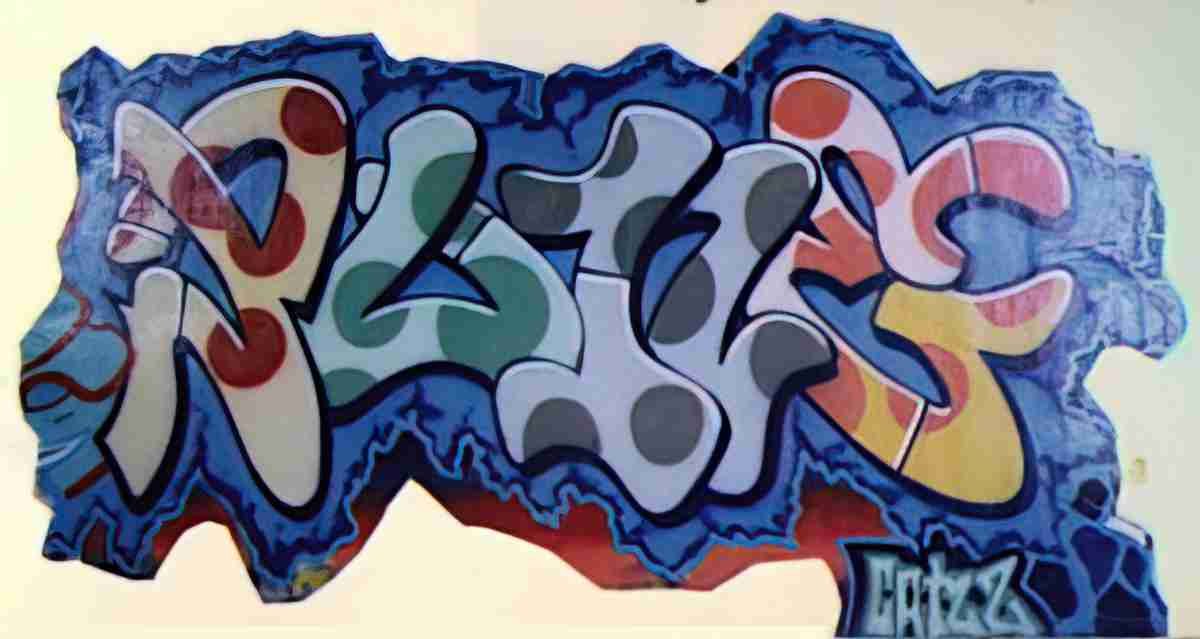 Street Art 1261 1237 GRAFFITI A4 Photo Print
