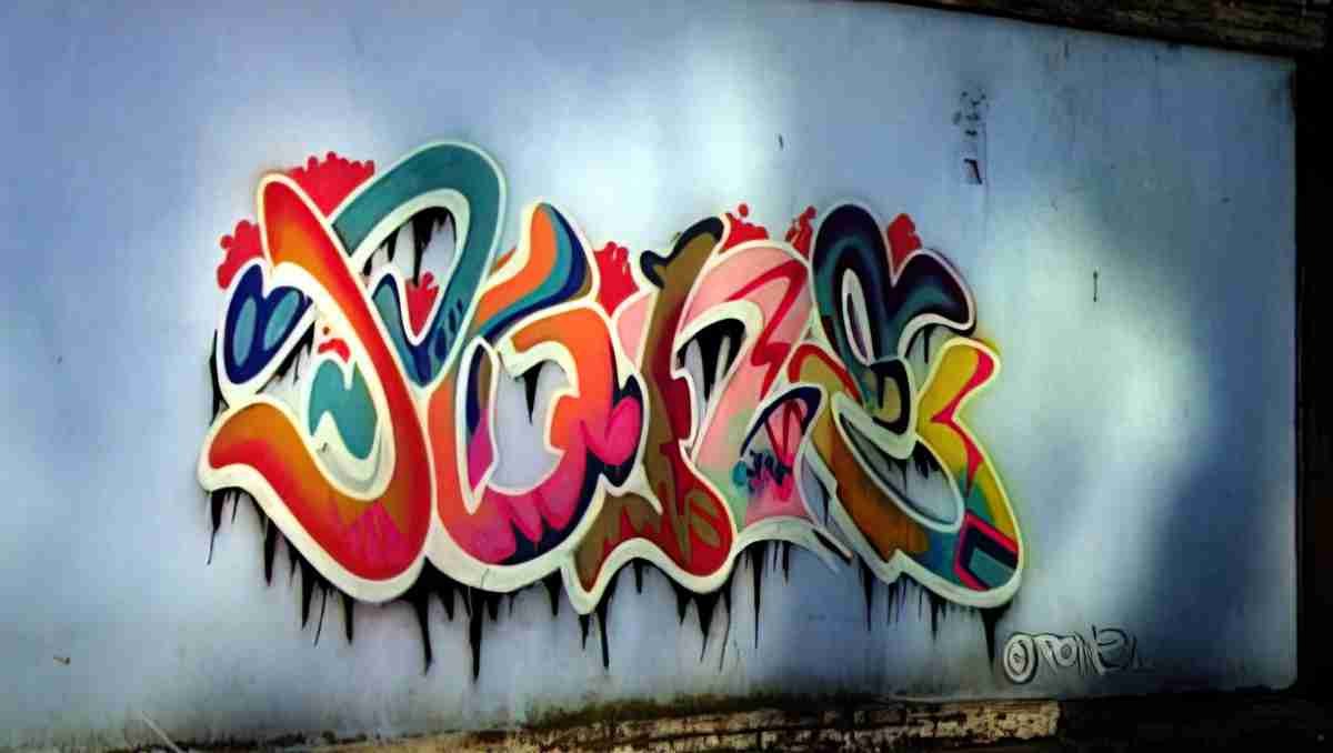 Street Art 1262 1238 GRAFFITI A4 Photo Print