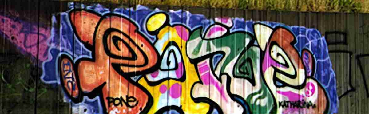 Street Art 1265 1241 GRAFFITI A4 Photo Print