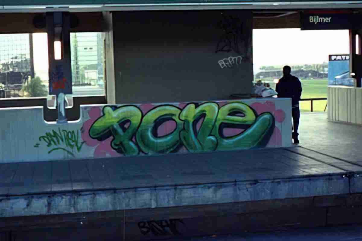 Street Art 1267 1243 GRAFFITI A4 Photo Print