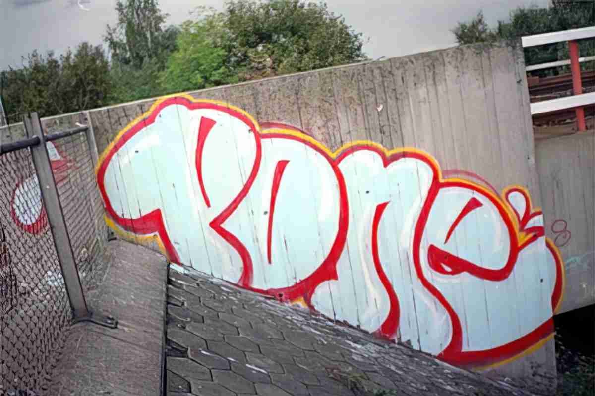Street Art 1268 1244 GRAFFITI A4 Photo Print