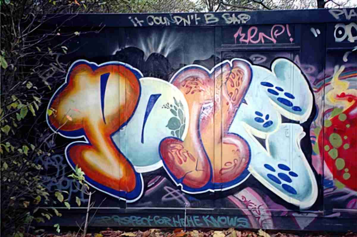 Street Art 1269 1245 GRAFFITI A4 Photo Print
