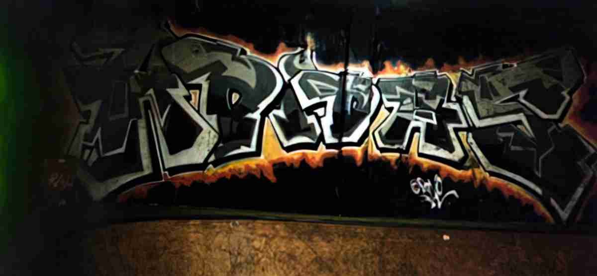 Street Art 1272 1248 GRAFFITI A4 Photo Print