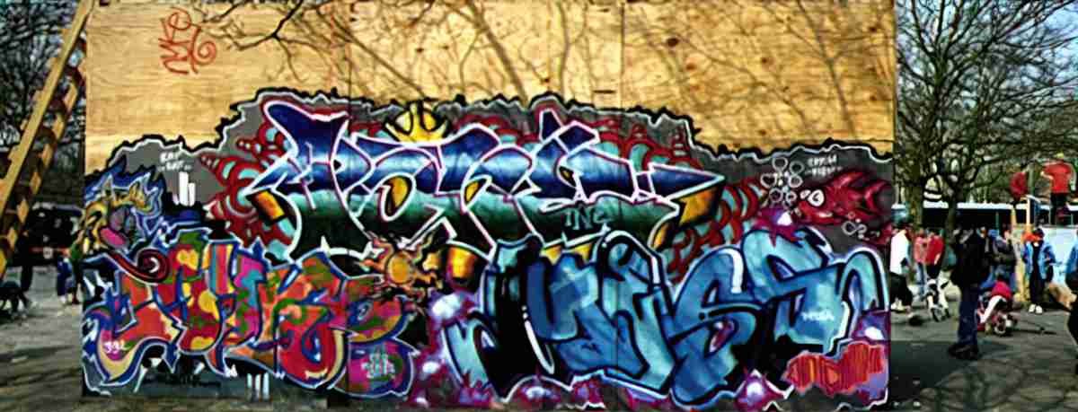 Street Art 1273 1249 GRAFFITI A4 Photo Print