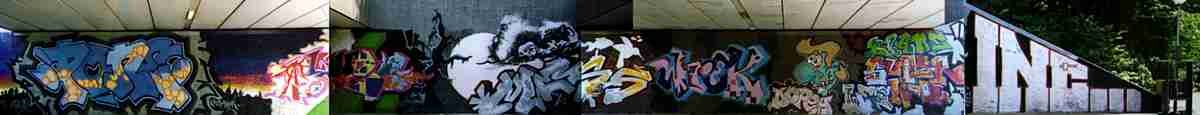 Street Art 1274 1250 GRAFFITI A4 Photo Print