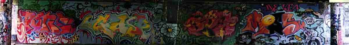 Street Art 1279 1255 GRAFFITI A4 Photo Print