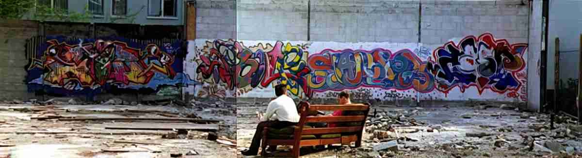 Street Art 1288 1264 GRAFFITI A4 Photo Print