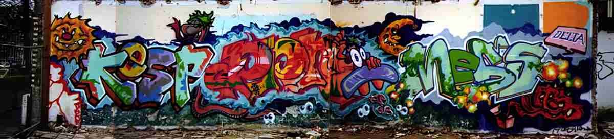 Street Art 1289 1265 GRAFFITI A4 Photo Print