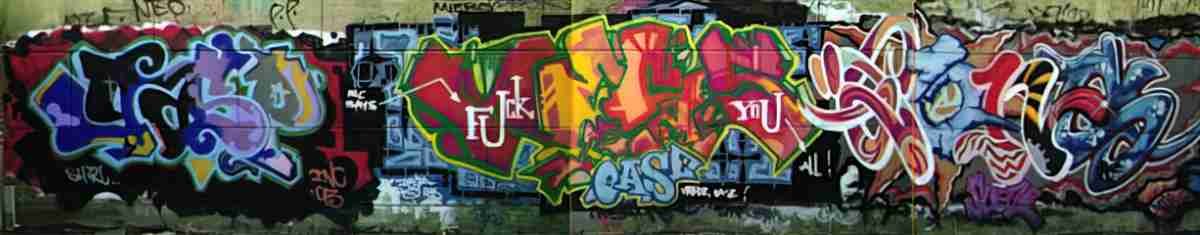 Street Art 1290 1266 GRAFFITI A4 Photo Print