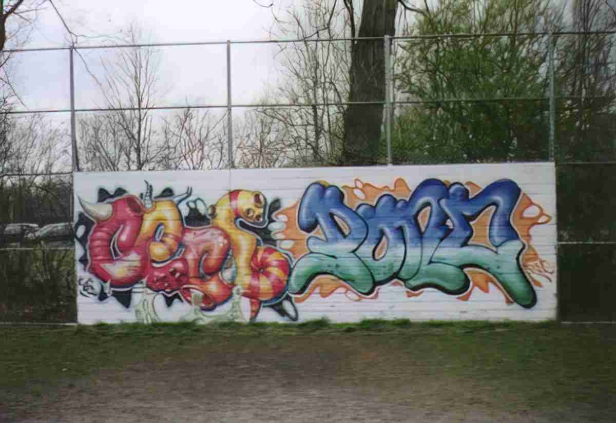 Street Art 1296 1272 GRAFFITI A4 Photo Print