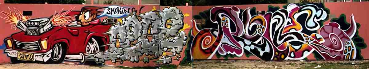 Street Art 1299 1275 GRAFFITI A4 Photo Print