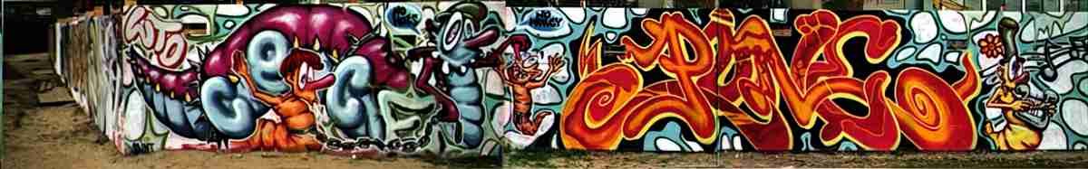 Street Art 1300 1276 GRAFFITI A4 Photo Print