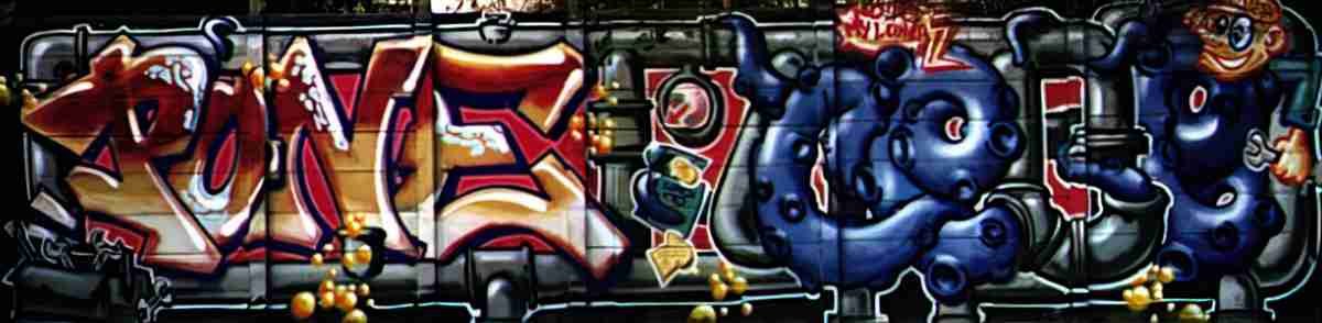 Street Art 1302 1278 GRAFFITI A4 Photo Print
