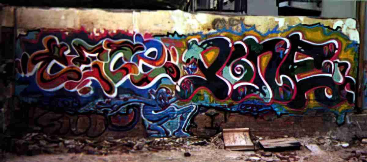 Street Art 1305 1281 GRAFFITI A4 Photo Print