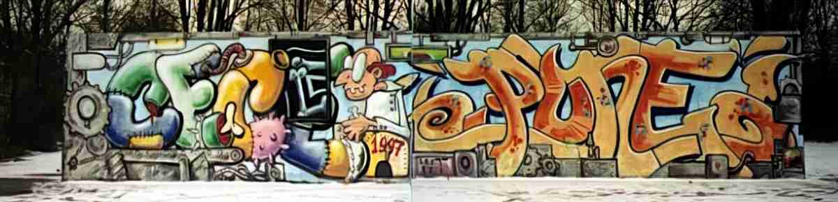 Street Art 1308 1284 GRAFFITI A4 Photo Print