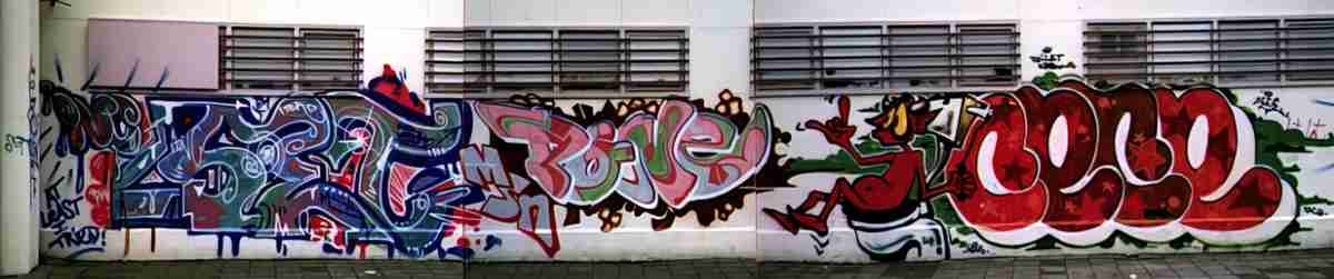 Street Art 1309 1285 GRAFFITI A4 Photo Print