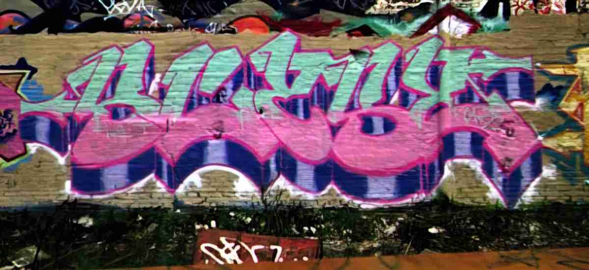 Street Art 1315 1291 GRAFFITI A4 Photo Print