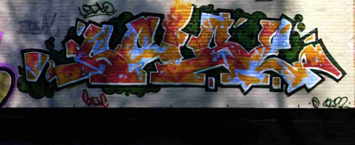 Street Art 1319 1295 GRAFFITI A4 Photo Print