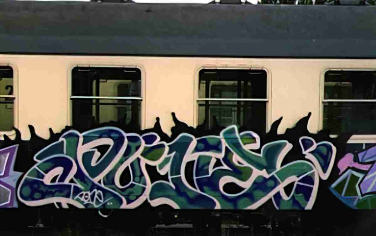 Street Art 1342 1318 GRAFFITI A4 Photo Print