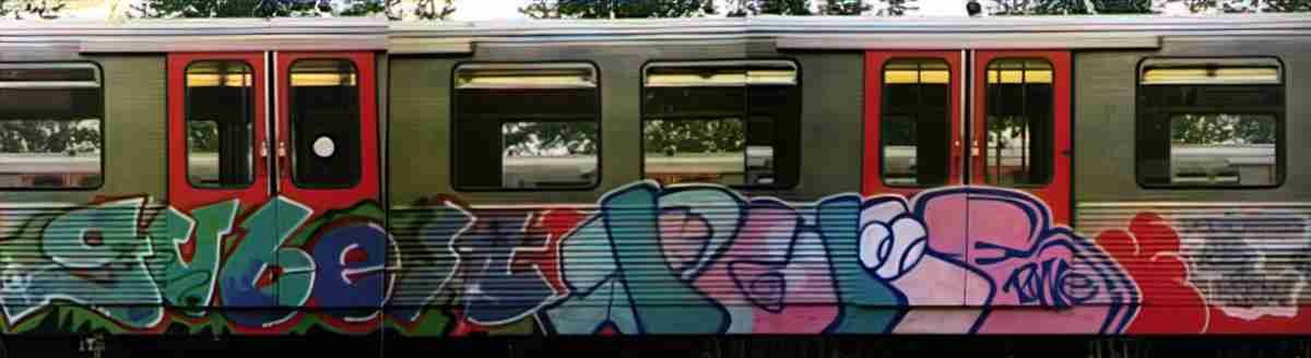 Street Art 1343 1319 GRAFFITI A4 Photo Print