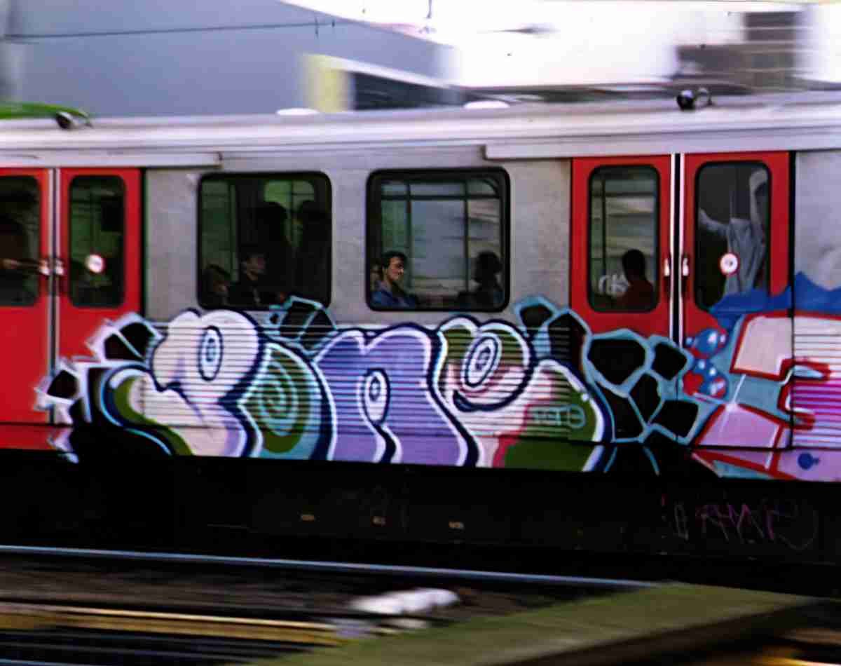 Street Art 1346 1322 GRAFFITI A4 Photo Print
