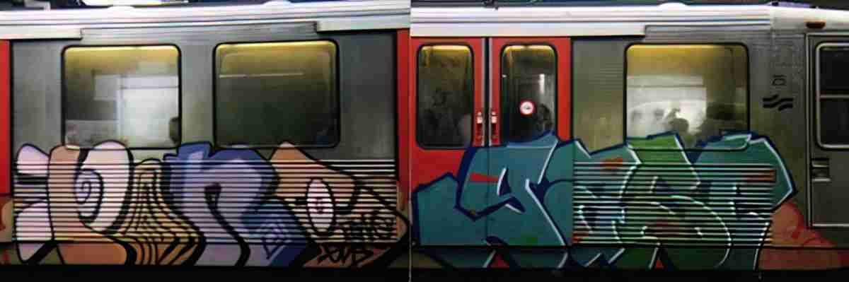 Street Art 1354 1330 GRAFFITI A4 Photo Print