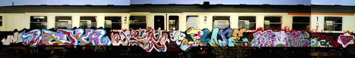 Street Art 1362 1338 GRAFFITI A4 Photo Print