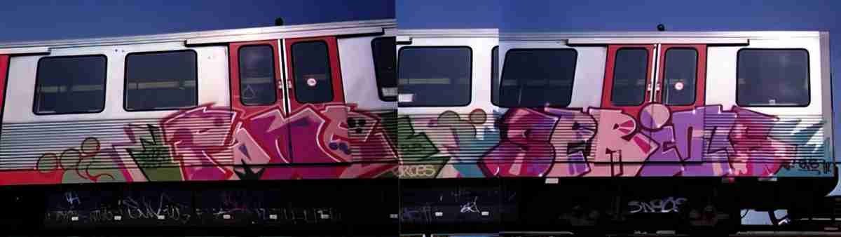 Street Art 1375 1351 GRAFFITI A4 Photo Print
