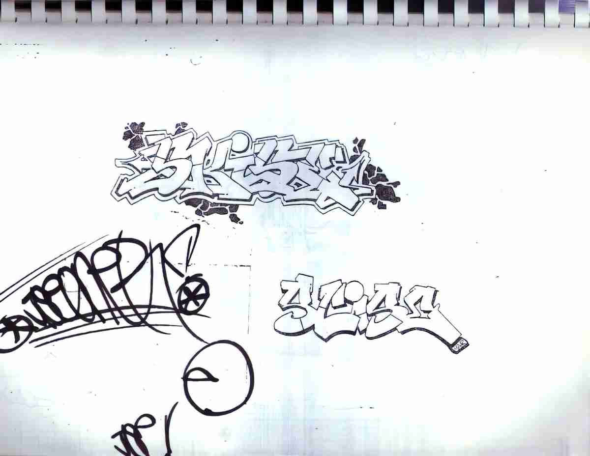 Street Art 1380 1356 GRAFFITI A4 Photo Print