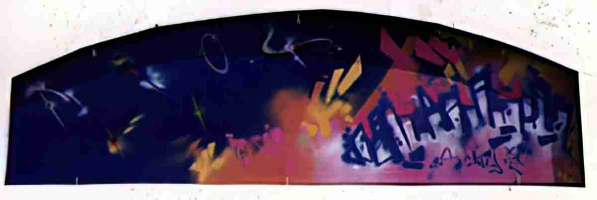 Street Art 1386 1362 GRAFFITI A4 Photo Print