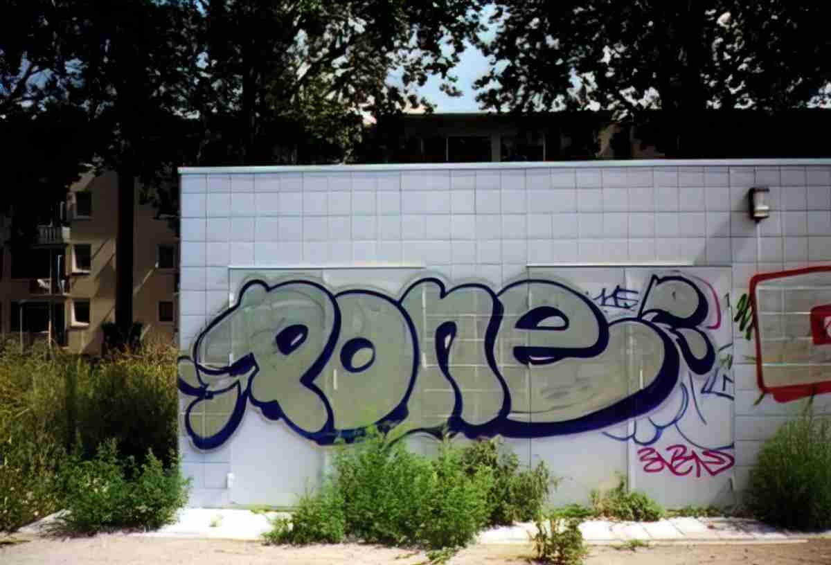 Street Art 1410 1387 GRAFFITI A4 Photo Print