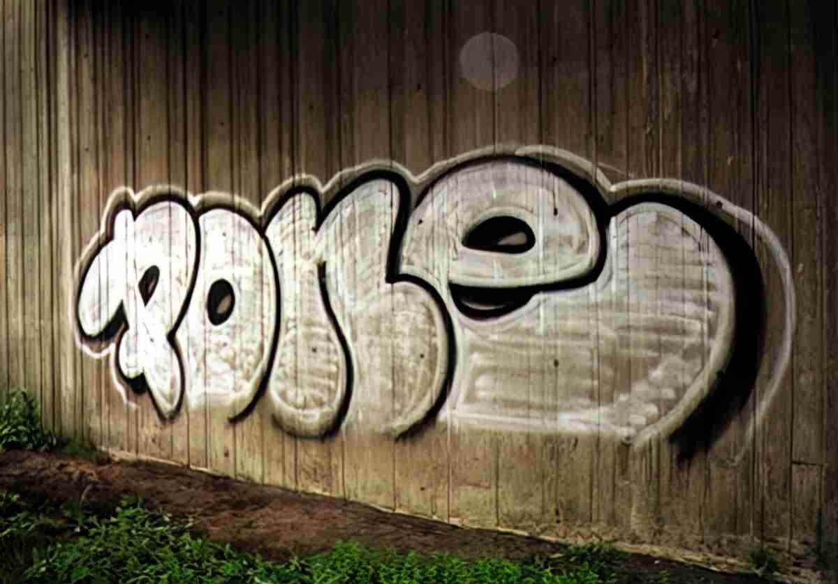 Street Art 1414 1391 GRAFFITI A4 Photo Print