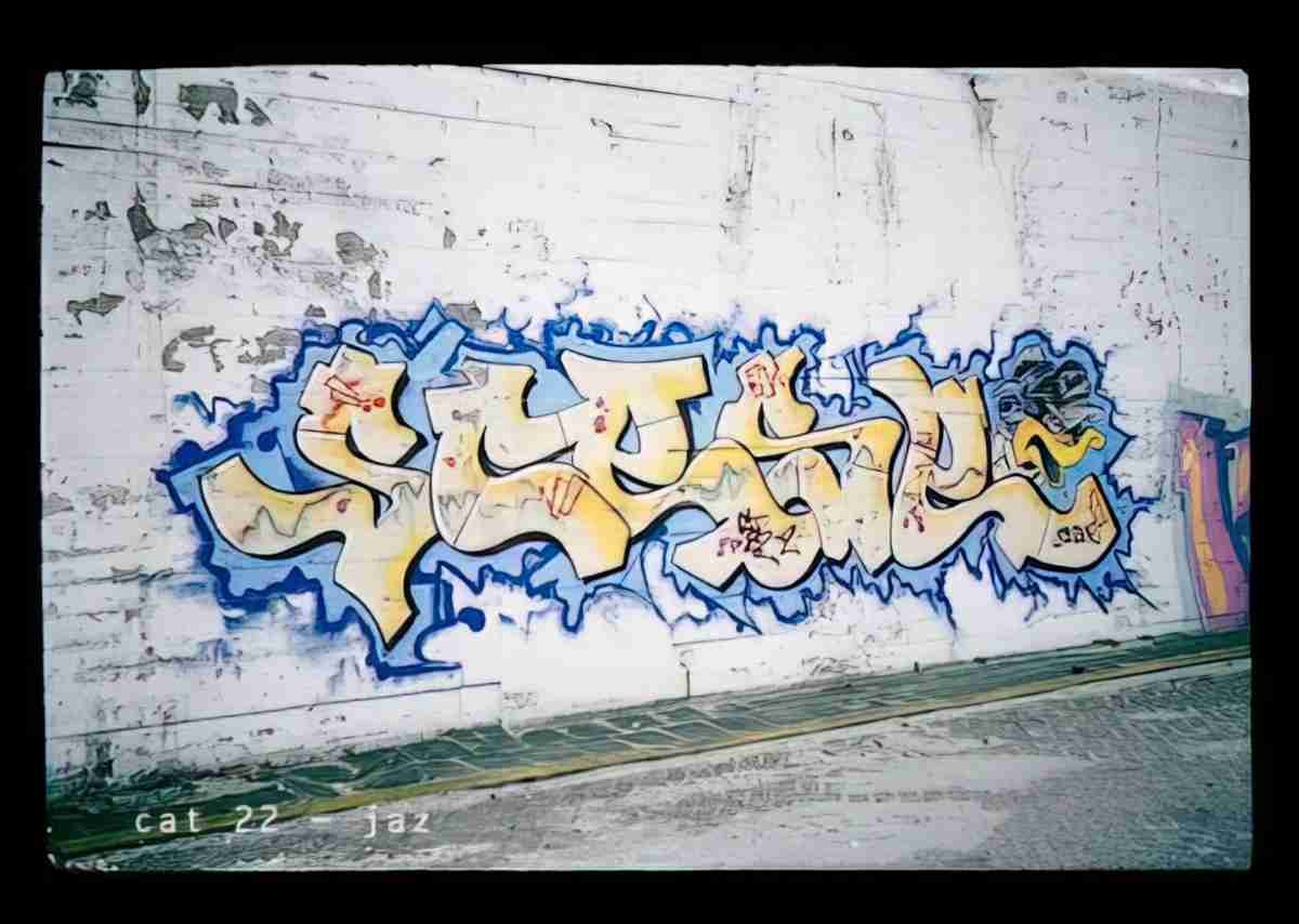 Street Art 1433 1410 GRAFFITI A4 Photo Print