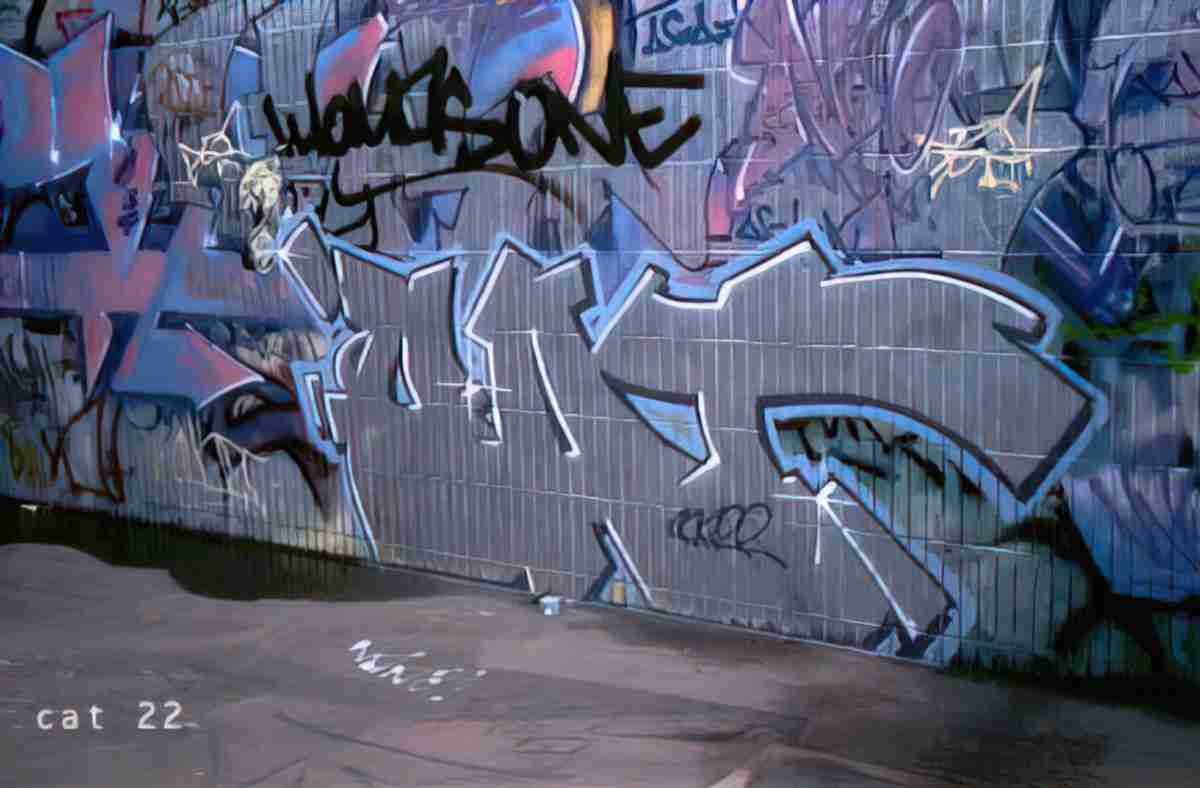 Street Art 1435 1412 GRAFFITI A4 Photo Print