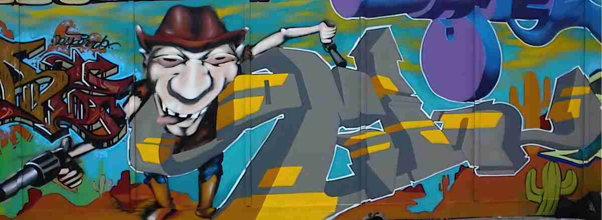 Street Art 1456 1433 GRAFFITI A4 Photo Print