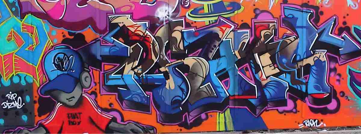 Street Art 1457 1434 GRAFFITI A4 Photo Print