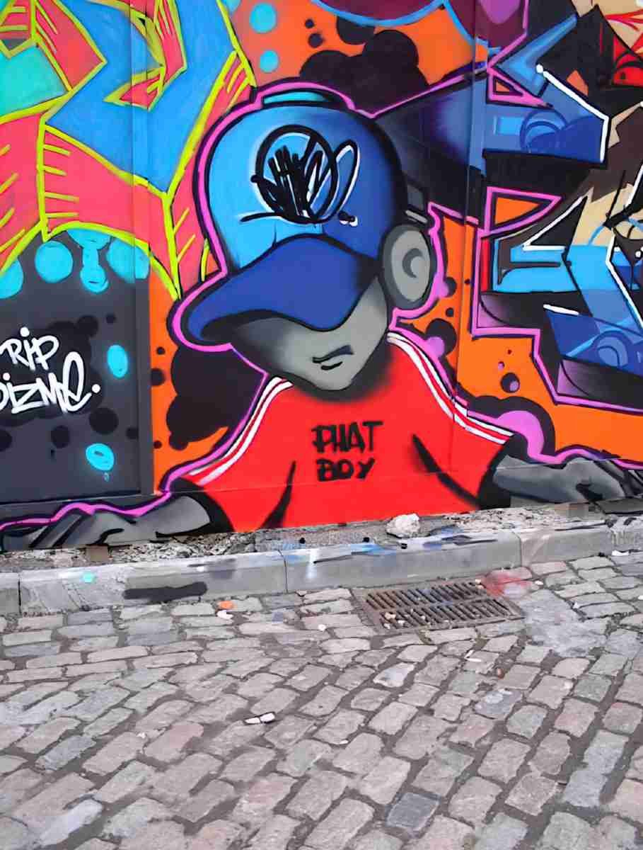 Street Art 1458 1435 GRAFFITI A4 Photo Print